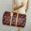 Preowned Authentic Louis Vuitton Monogram Cherry Keepall 45 Boston Bag