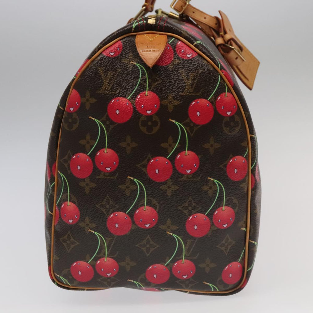 Preowned Authentic Louis Vuitton Monogram Cherry Keepall 45 Boston Bag