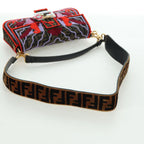 Authentic Preowned Fendi Zucca Canvas Mamma Baguette Shoulder Bag