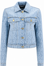 Authentic Versace Blue Denim Jacket