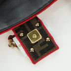 Authentic Preowned Fendi Zucca Canvas Mamma Baguette Shoulder Bag