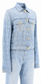 Authentic Versace Blue Denim Jacket