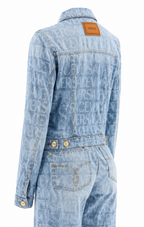 Authentic Versace Blue Denim Jacket