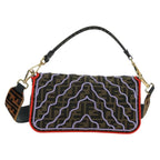 Authentic Preowned Fendi Zucca Canvas Mamma Baguette Shoulder Bag