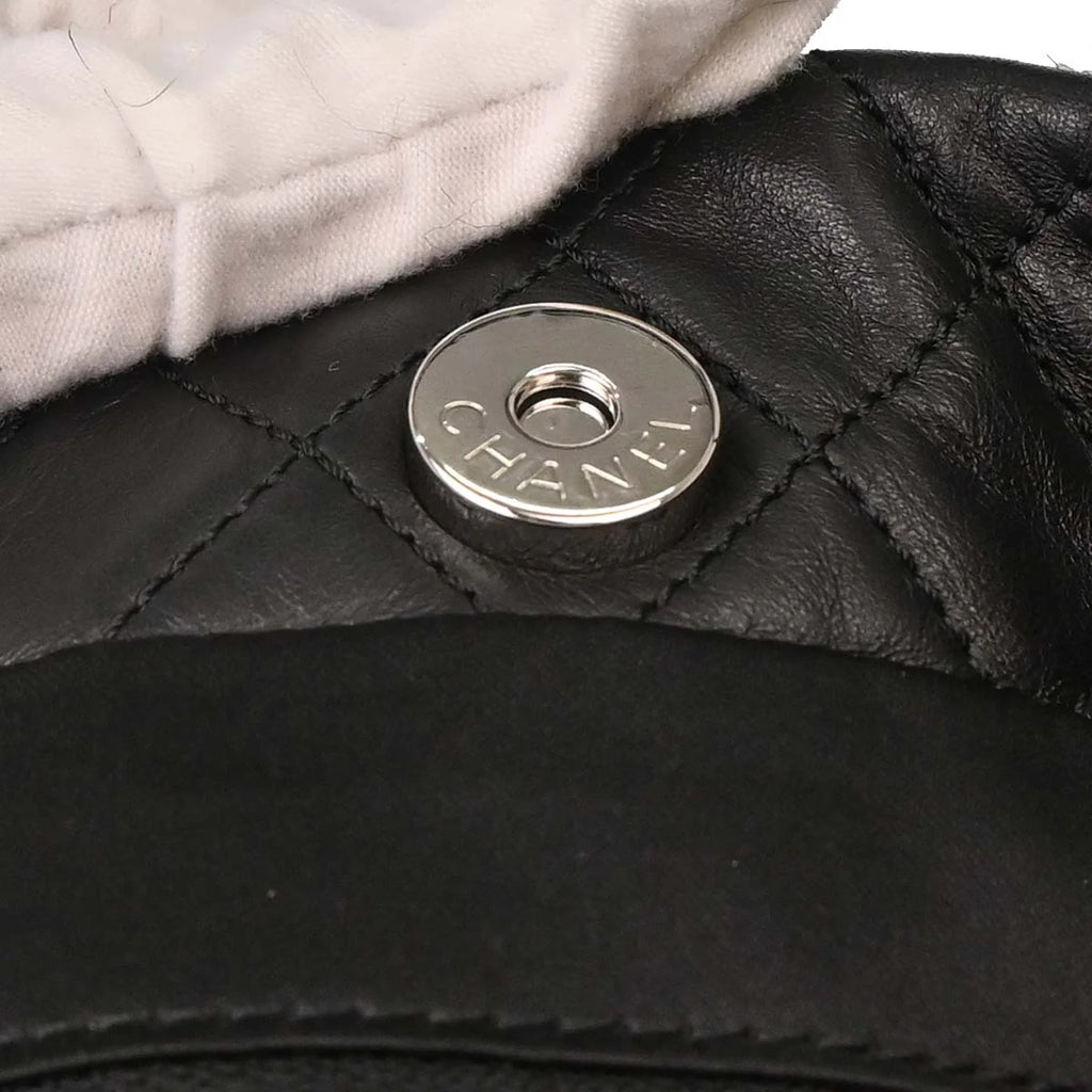 Authentic Preowned  Chanel 2010-2011 Gray Artificial Fur Arctic Fantasy Tote Handbag