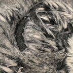 Authentic Preowned  Chanel 2010-2011 Gray Artificial Fur Arctic Fantasy Tote Handbag