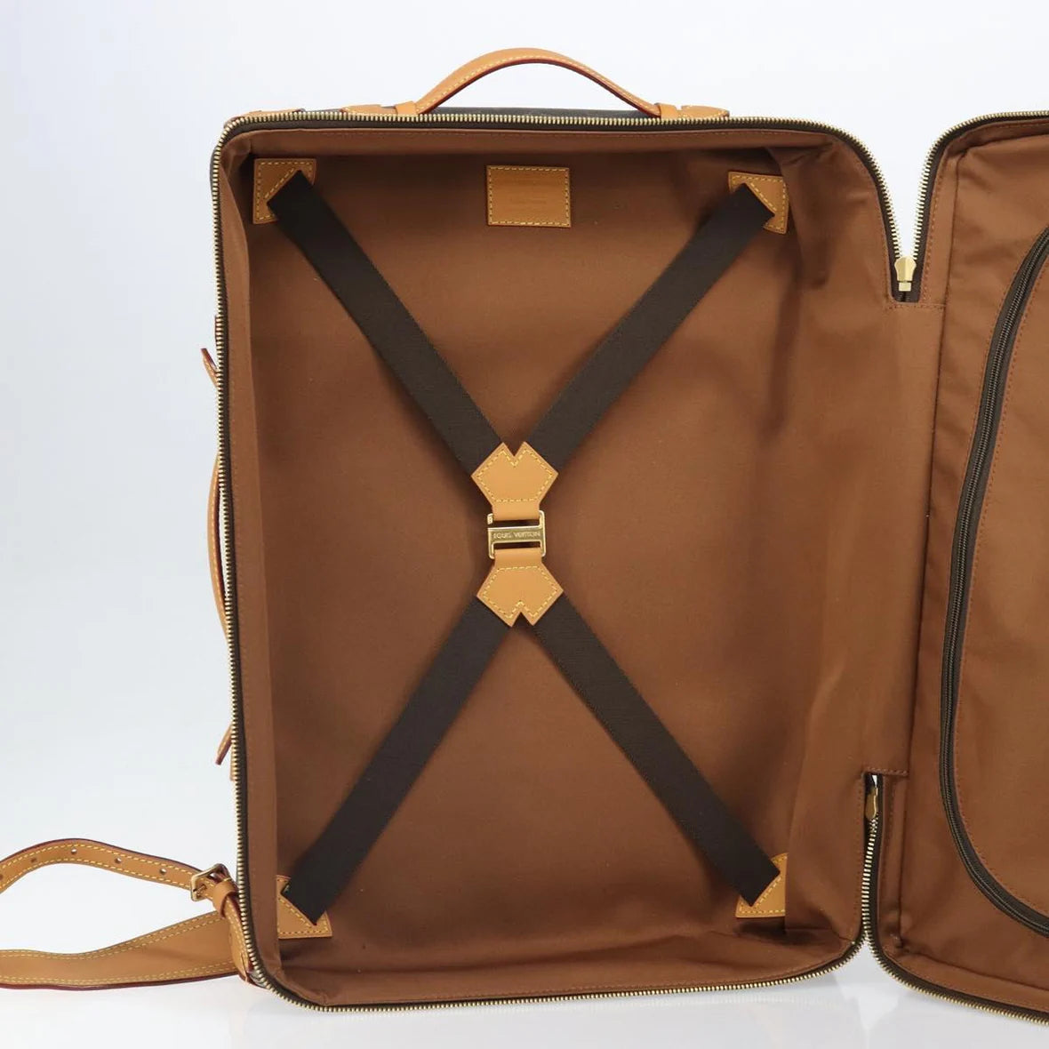 Preowned Authentic Louis Vuitton Monogram Soft Trunk Backpack MM Backpack
