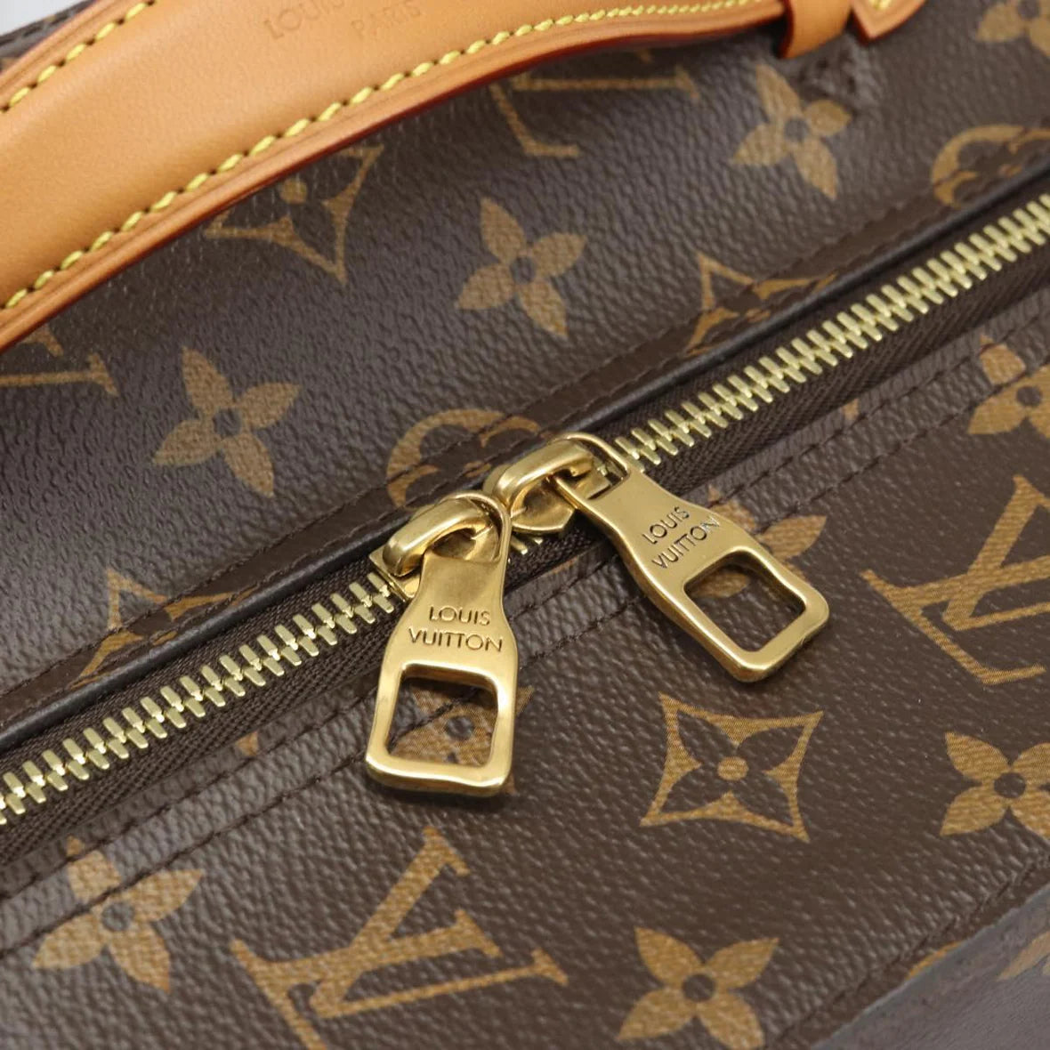 Preowned Authentic Louis Vuitton Monogram Soft Trunk Backpack MM Backpack