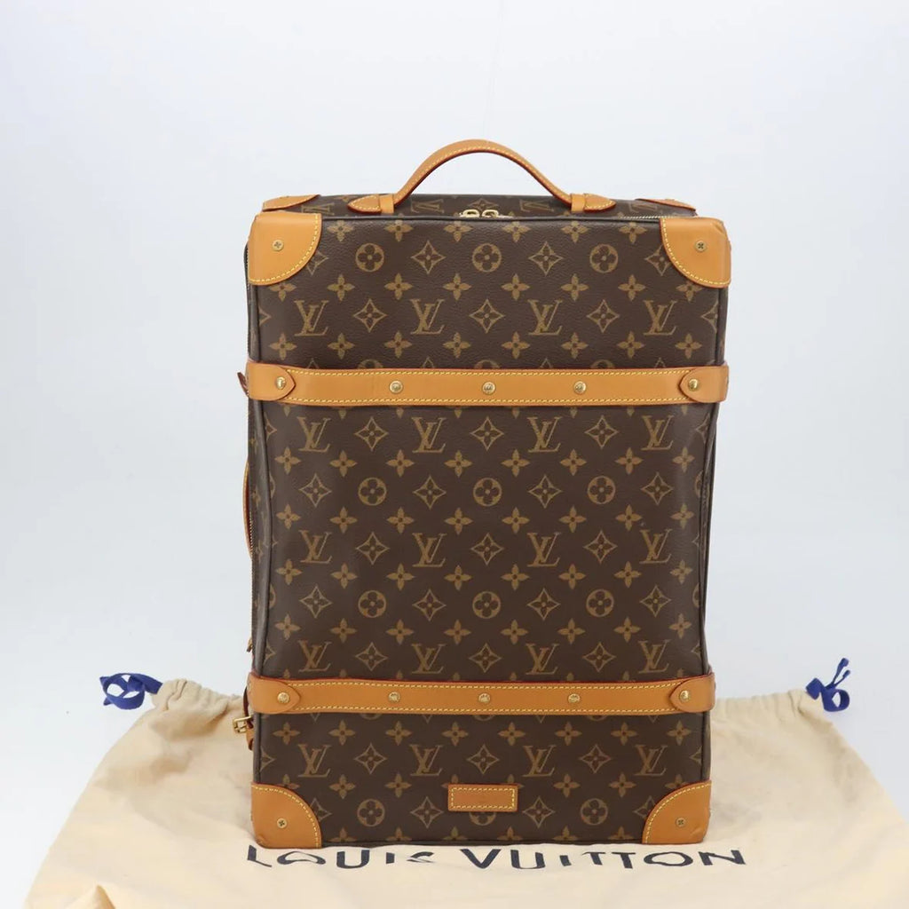 Preowned Authentic Louis Vuitton Monogram Soft Trunk Backpack MM Backpack