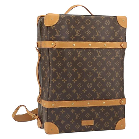 Preowned Authentic Louis Vuitton Monogram Soft Trunk Backpack MM Backpack