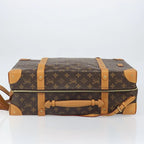 Preowned Authentic Louis Vuitton Monogram Soft Trunk Backpack MM Backpack