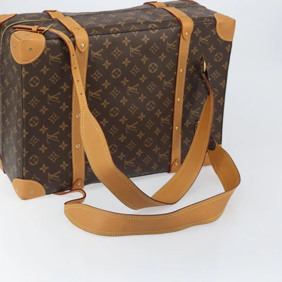 Preowned Authentic Louis Vuitton Monogram Soft Trunk Backpack MM Backpack