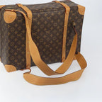 Preowned Authentic Louis Vuitton Monogram Soft Trunk Backpack MM Backpack