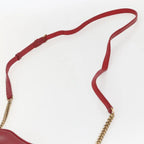 Preowned Authentic Saint Laurent Court Shoulder Bag in Enamel
