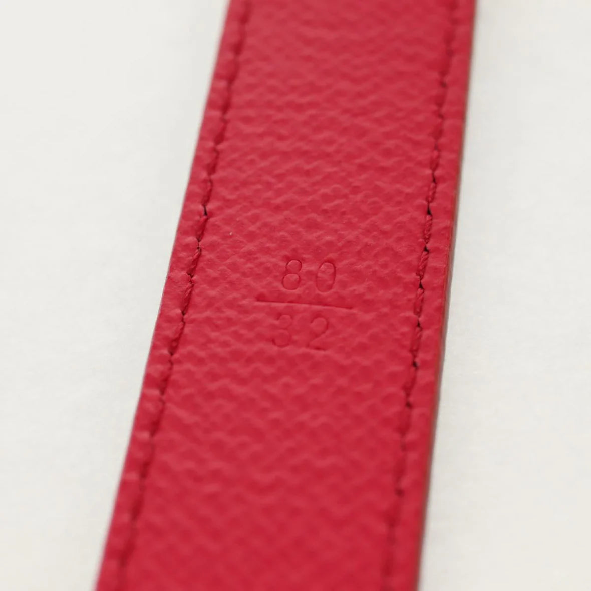 Preowned Authentic Louis Vuitton Multicolor Ceinture LV Printed Initials Belt M9631
