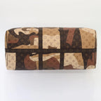 Preowned Authentic Louis Vuitton Portrait Keepall Bandoulière 55 Bag in Brown