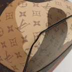 Preowned Authentic Louis Vuitton Portrait Keepall Bandoulière 55 Bag in Brown