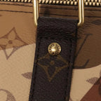 Preowned Authentic Louis Vuitton Portrait Keepall Bandoulière 55 Bag in Brown
