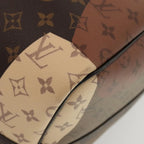 Preowned Authentic Louis Vuitton Portrait Keepall Bandoulière 55 Bag in Brown