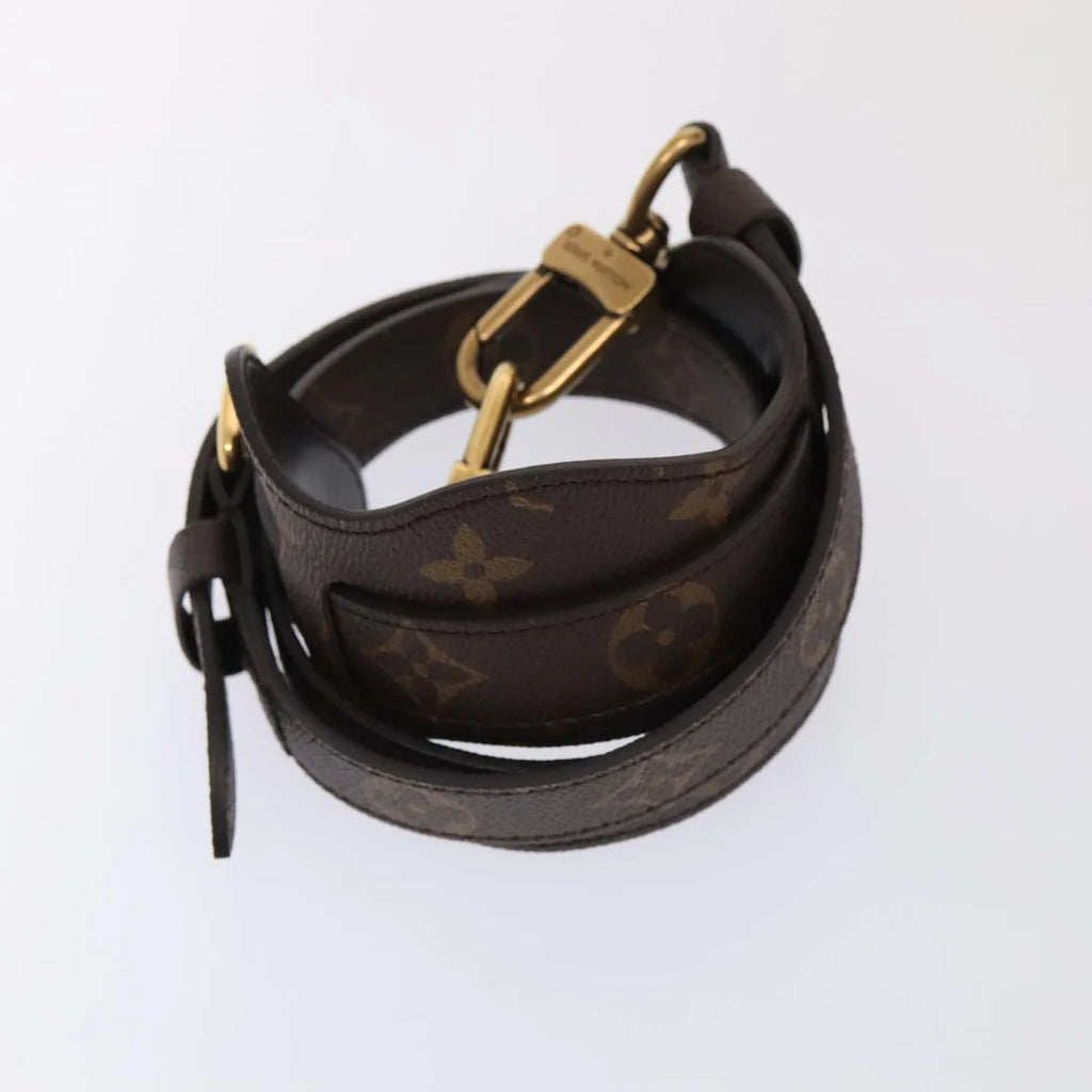 Preowned Authentic Louis Vuitton Portrait Keepall Bandoulière 55 Bag in Brown