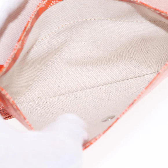 Preowned Authentic Goyard Herringbone Saint Louis PM Tote Bag PVC Orange