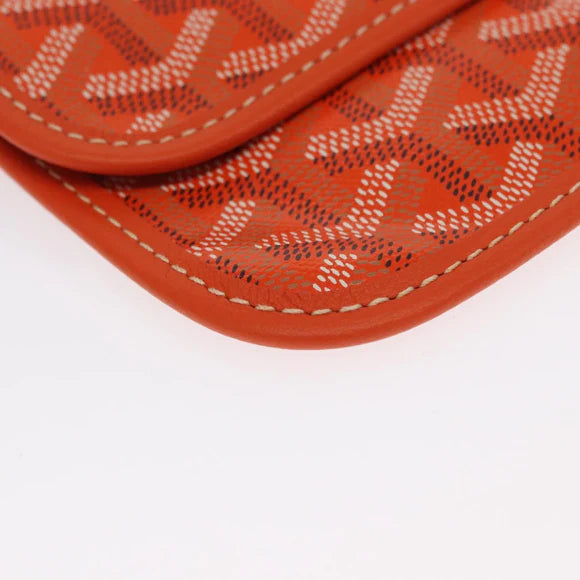 Preowned Authentic Goyard Herringbone Saint Louis PM Tote Bag PVC Orange