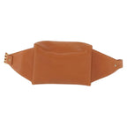 Preowned Authentic MCM Body Bag Leather Brown Gold