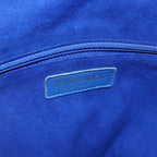 Preowned Authentic Chanel Matelasse Backpack Nylon Multicolor Silver