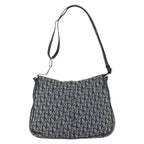 Preowned Authentic Christian Dior Trotter Canvas Shoulder Bag