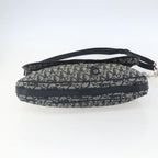Preowned Authentic Christian Dior Trotter Canvas Shoulder Bag