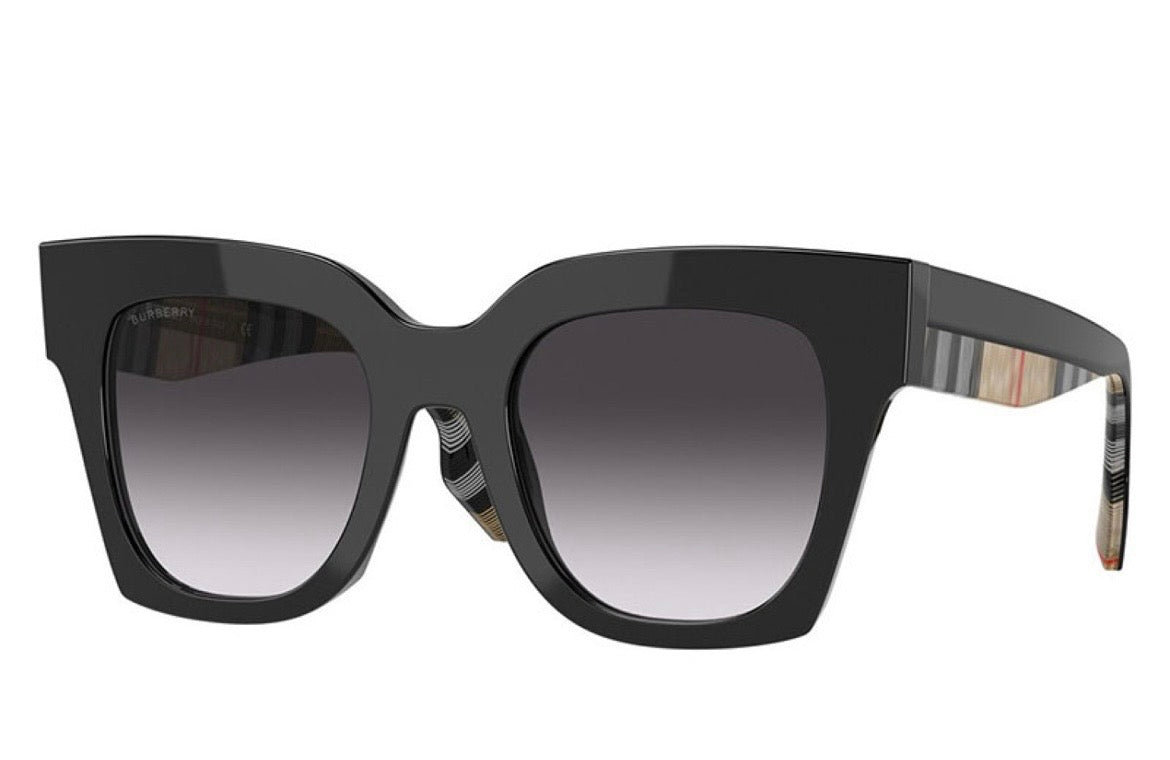 Authentic Burberry Black Sunglasses Excellent/ Never Worn BE4364 39428G