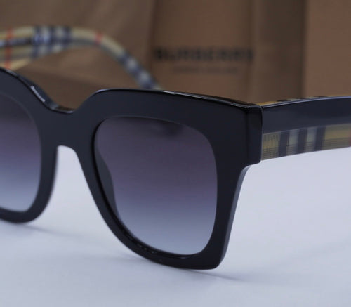 Authentic Burberry Black Sunglasses Excellent/ Never Worn BE4364 39428G