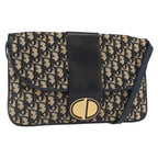 Preowned Authentic Christian Dior Trotter Canvas Shoulder Bag