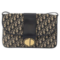 Preowned Authentic Christian Dior Trotter Canvas Shoulder Bag