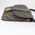 Preowned Authentic Christian Dior Trotter Canvas Shoulder Bag