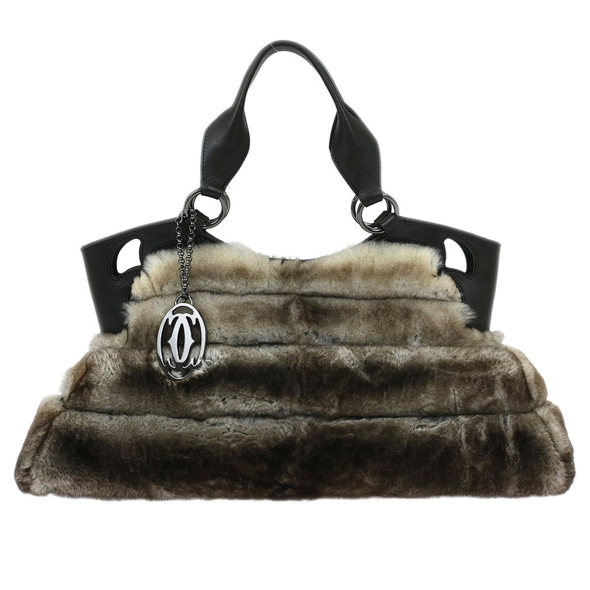 Preowned Authentic Cartier Marcello Handbag
