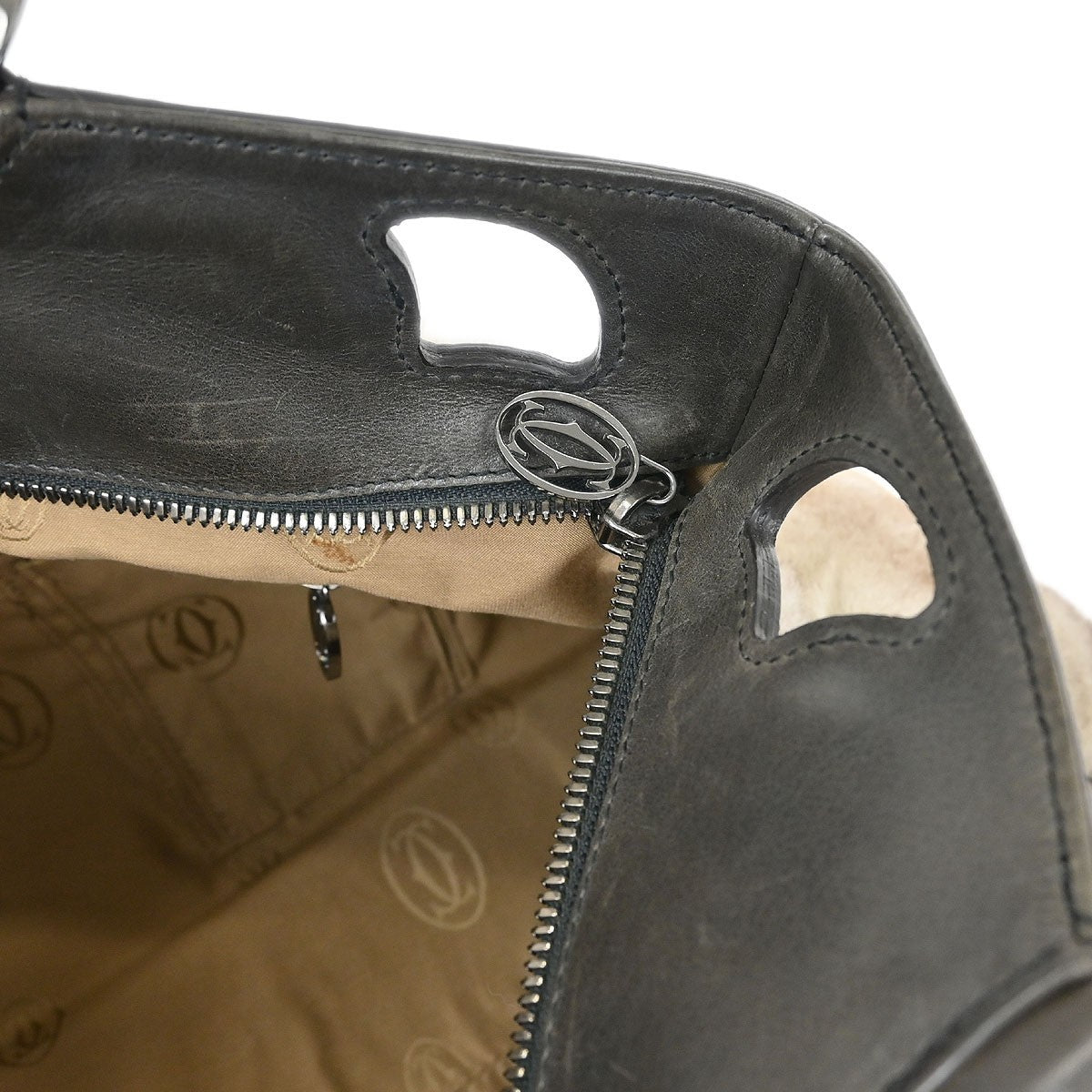 Preowned Authentic Cartier Marcello Handbag