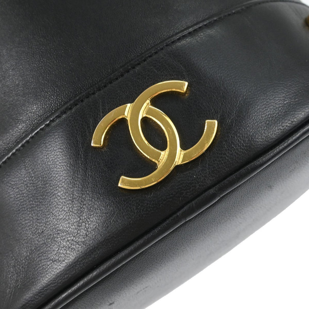 Preowned Authentic Chanel Vintage CC Drawstring Bucket Bag