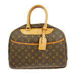 Preowned Authentic Louis Vuitton Deauville Handbag Monogram Canvas