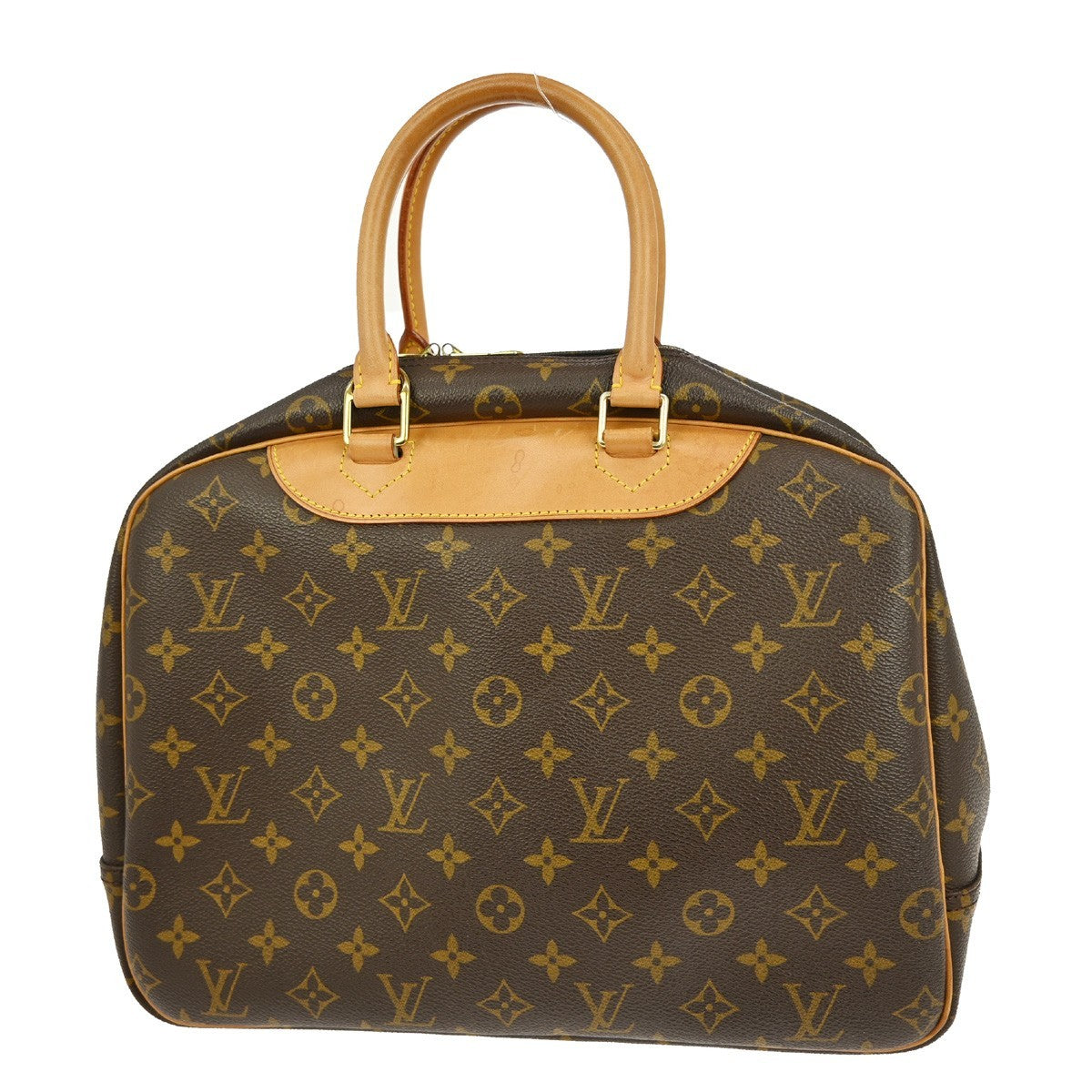 Preowned Authentic Louis Vuitton Deauville Handbag Monogram Canvas