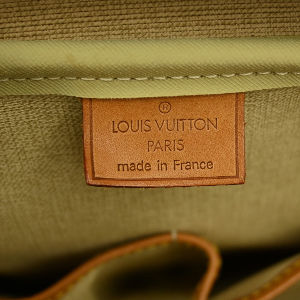 Preowned Authentic Louis Vuitton Deauville Handbag Monogram Canvas