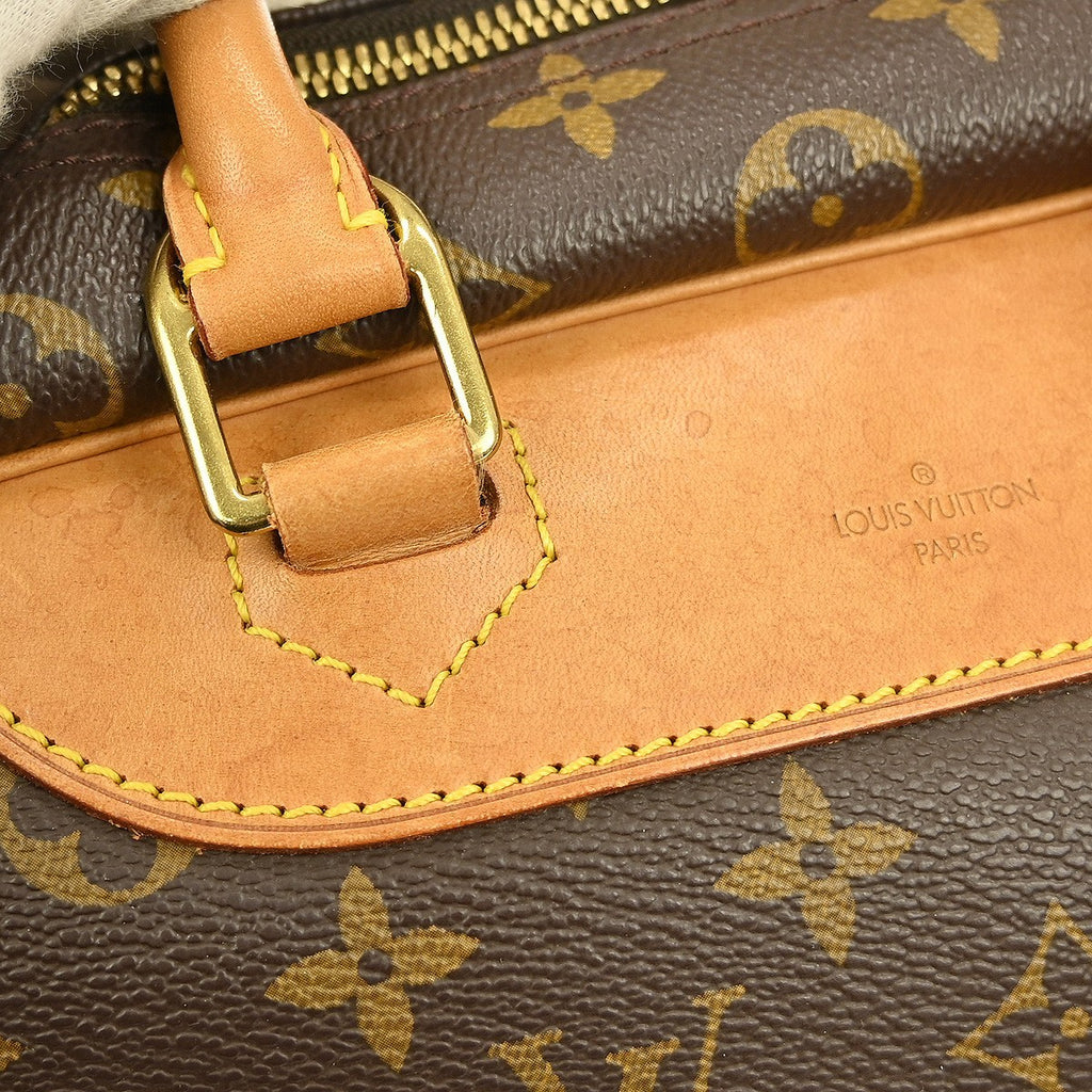 Preowned Authentic Louis Vuitton Deauville Handbag Monogram Canvas