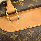 Preowned Authentic Louis Vuitton Deauville Handbag Monogram Canvas