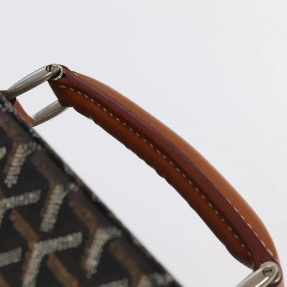 Preowned Authentic Goyard Herringbone Trolley PM Suitcase