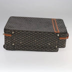 Preowned Authentic Goyard Herringbone Trolley PM Suitcase