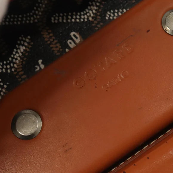 Preowned Authentic Goyard Herringbone Trolley PM Suitcase