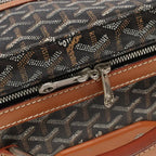 Preowned Authentic Goyard Herringbone Trolley PM Suitcase