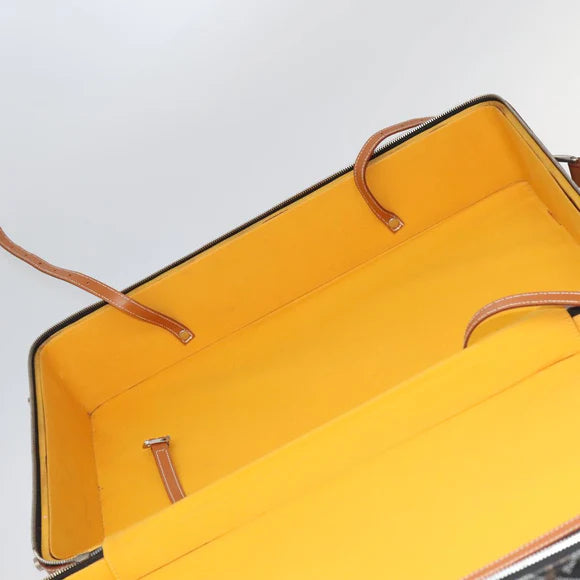 Preowned Authentic Goyard Herringbone Trolley PM Suitcase
