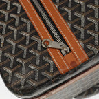 Preowned Authentic Goyard Herringbone Trolley PM Suitcase