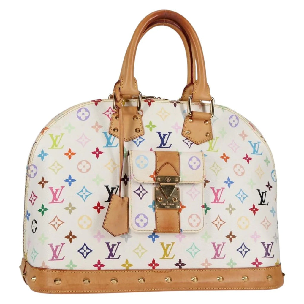 Authentic Preowned  Louis Vuitton Monogram Multicolor Alma GM Handbag